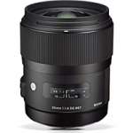 Sigma (340954) 35mm f/1.4 DG Art Series (A Series) General Purpose Lens for Canon EOS cameras (Canon EF) Sigma (340954) 35mm f/1.4 DG Art Series (A Series) General Purpose Lens for Canon EOS cameras (Canon EF)